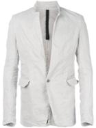 Poème Bohémien Ruched Classic Jacket - Grey