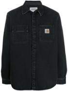 Carhartt Wip Salinac Stone Washed Shirt Black