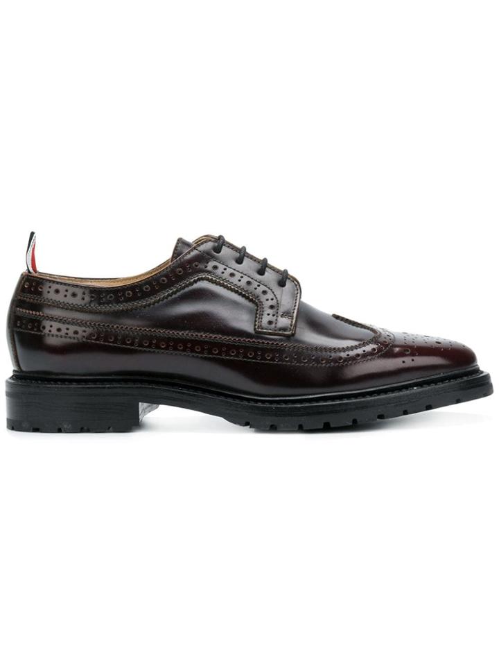 Thom Browne Shiny Leather Longwing Brogue