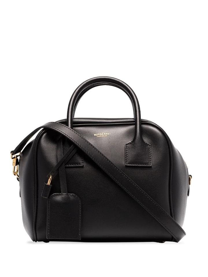 Burberry Small Bowling Tote Bag - Black