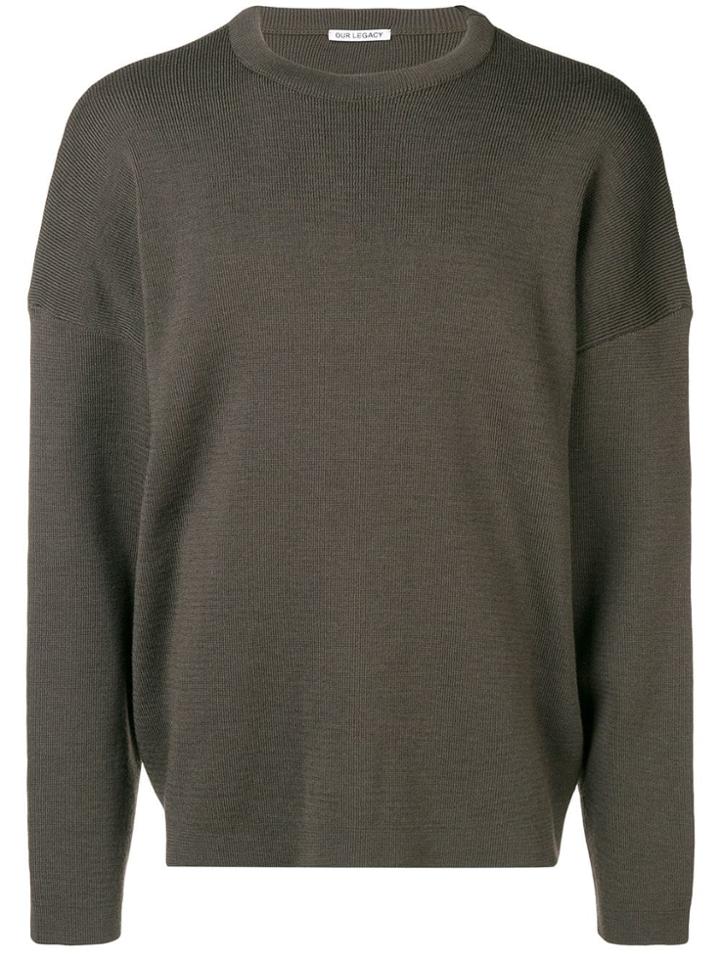 Our Legacy Oversized Sweatshirt - Green