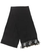 Etro Embroidered Detail Scarf - Black