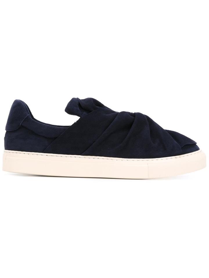 Ports 1961 Bee Bow Slip-on Sneakers - Blue