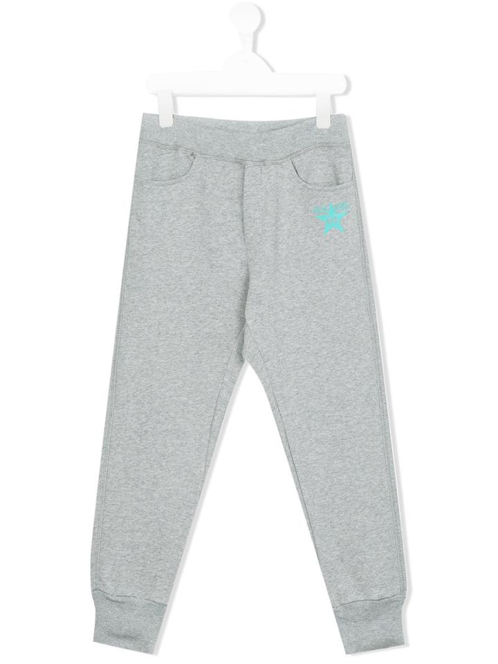 Diesel Kids - Pakark Tracksuit Bottoms - Kids - Cotton - 4 Yrs, Grey