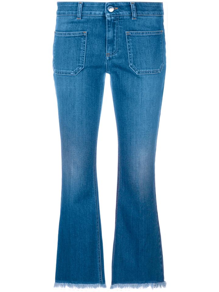 Stella Mccartney Cropped Jeans - Blue