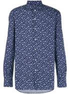 Orian All-over Patterned Shirt - Blue
