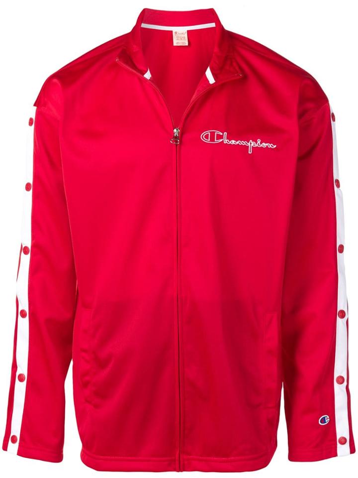 Champion Logo Sports Jacket - Red