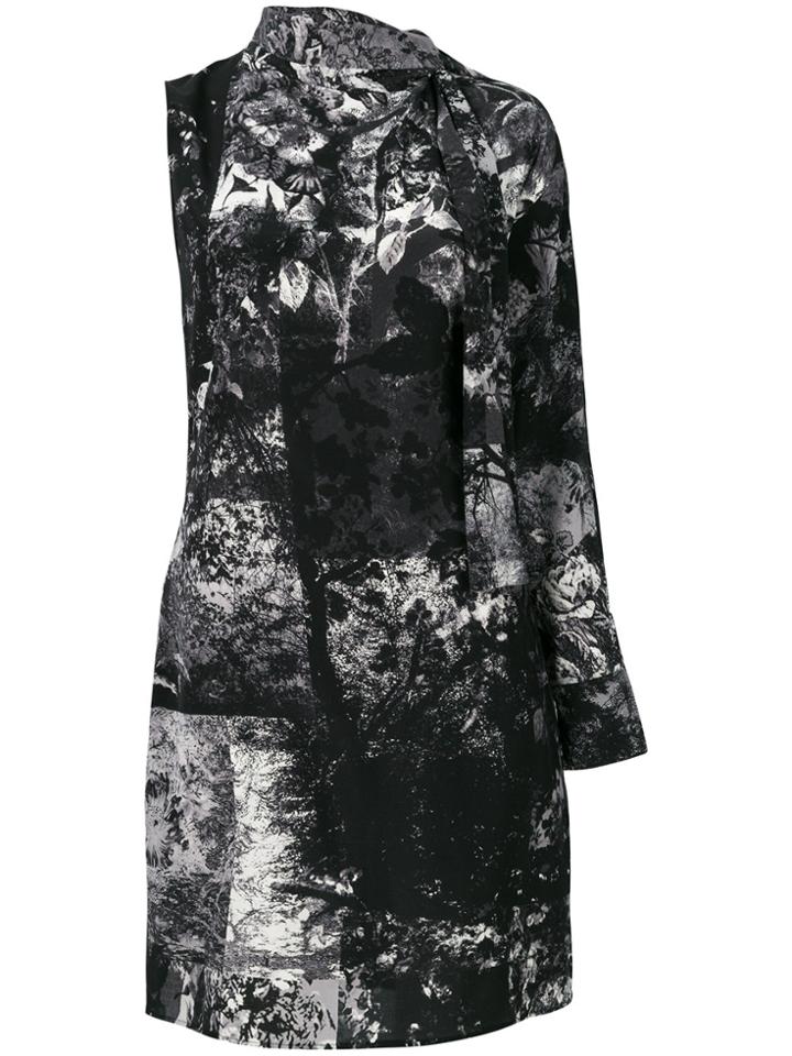 A.f.vandevorst Dulcet One Shoulder Dress - Grey