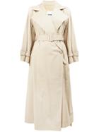 Koché Classic Trench Coat - Nude & Neutrals