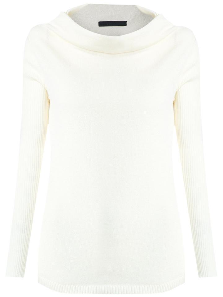Uma Raquel Davidowicz - Knit Blouse - Women - Viscose/polyimide - M, White, Viscose/polyimide