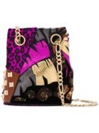 Marc Jacobs - Multi-pattern Shoulder Bag - Women - Leather/sequin - One Size, Black, Leather/sequin