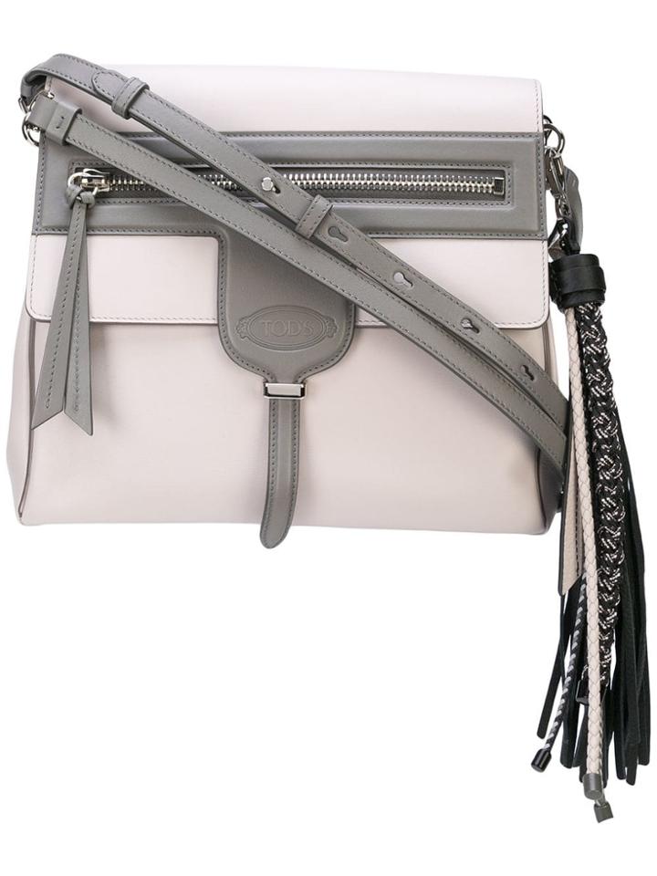 Tod's Tod's Xbwansc0200rlb 8z38 Grey Leather