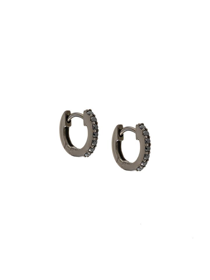Astley Clarke Mini Halo Hoops - Metallic