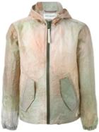 Our Legacy Creased Hooded Jacket, Men's, Size: 46, Pink/purple, Nylon