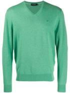 Hackett Classic V-neck Pullover - Green