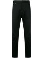 Diesel Slim-fit Gabardine Chino Pants - Black
