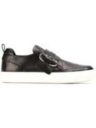 Tod's Buckle Strap Sneakers