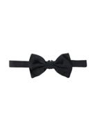 Dolce & Gabbana Kids Silk Bow Tie - Blue