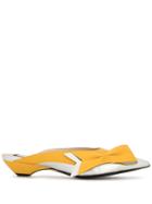 Nº21 Bow Detail Mules - Yellow