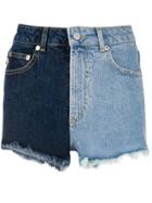 Fiorucci 50-50 Denim Shorts - Blue