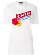 Dsquared2 Caten Print T-shirt - White