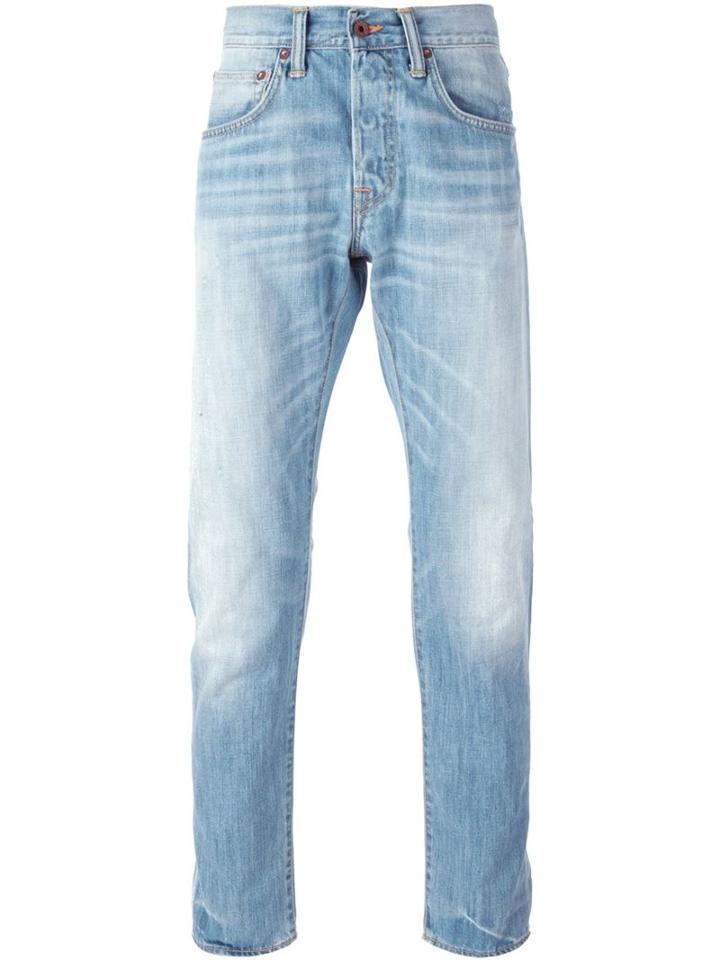 Edwin Ed-55 Relaxed Tapered Jeans, Men's, Size: 36, Blue, Cotton/polyester