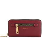 Marc Jacobs Gotham Standard Continental Wallet - Red
