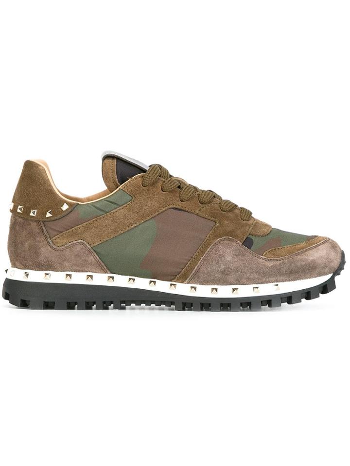 Valentino Valentino Garavani Soul Rockrunner Sneakers - Green