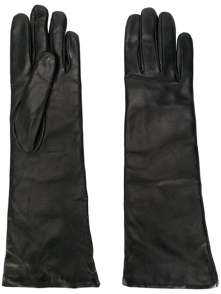 Joseph Plain Gloves - Black
