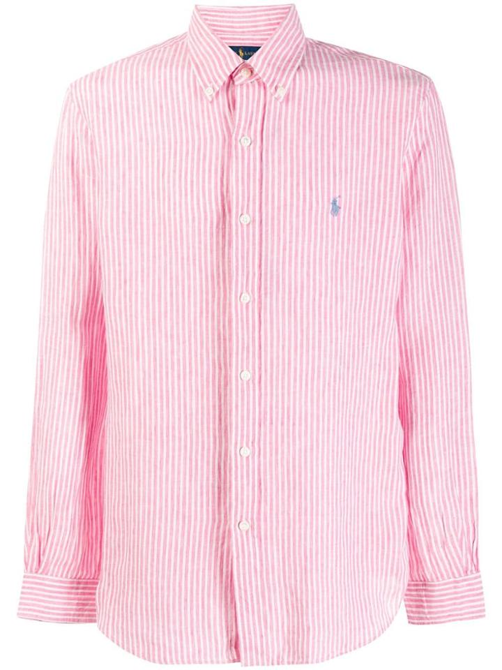 Ralph Lauren Striped Shirt - Pink