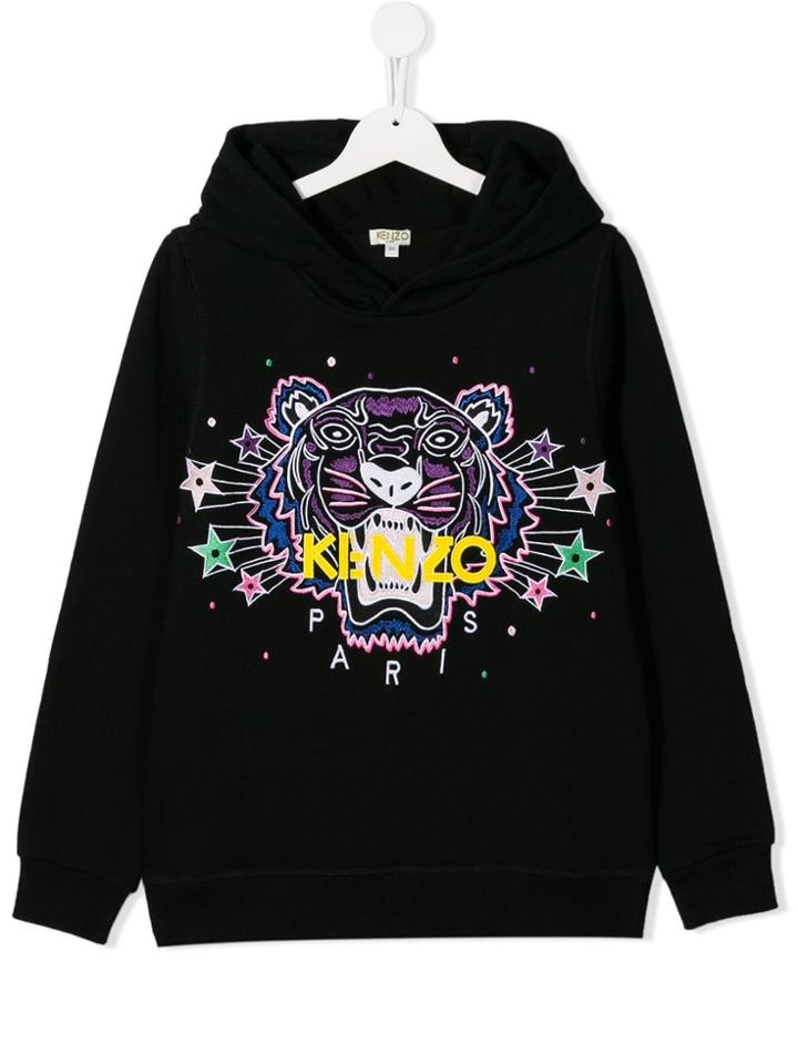 Kenzo Kids Tiger Patch Sweatshirt - Black