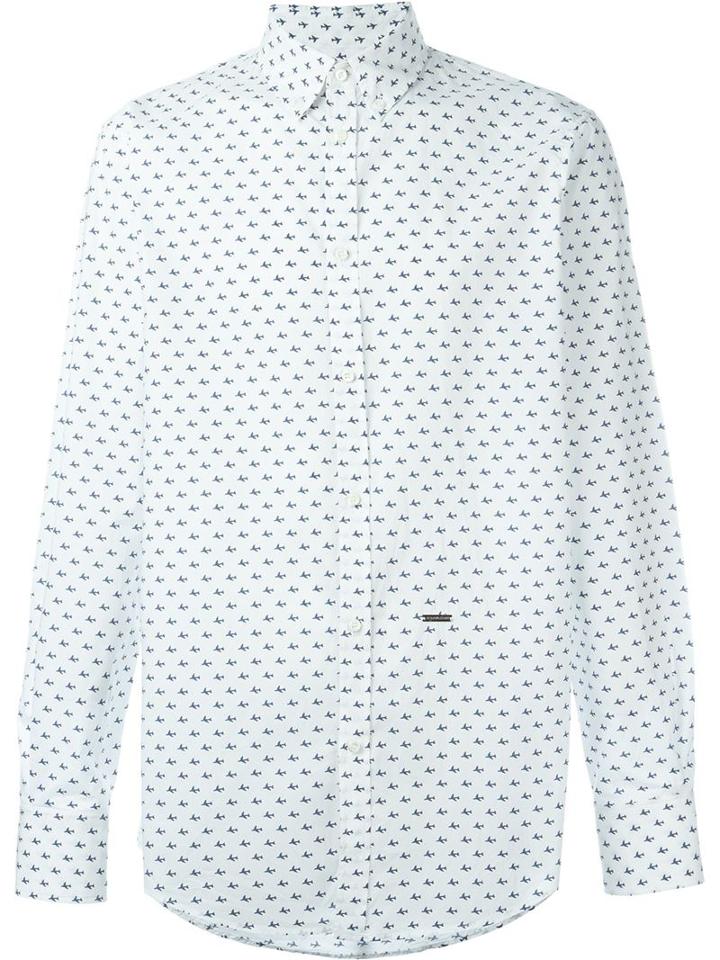 Dsquared2 Aeroplane Print Shirt