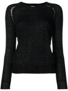 Isabel Marant Étoile Foty Knitted Top - Black
