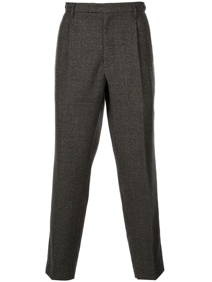 Barena Micro-pattern Trousers - Blue