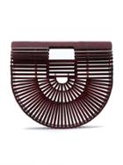 Olympiah Wooden Bag - Brown