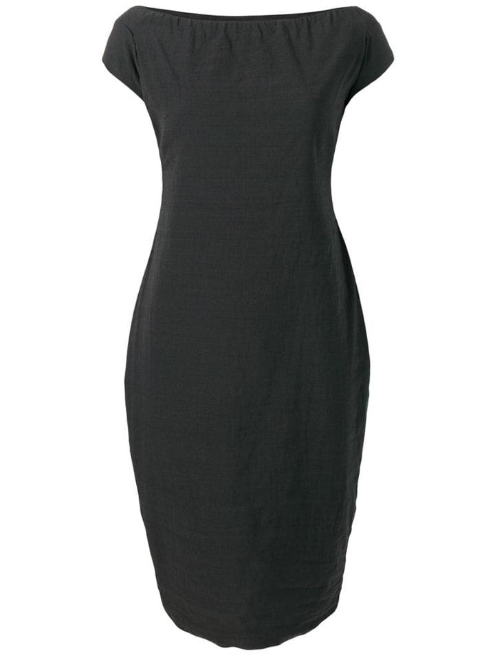 Romeo Gigli Pre-owned Off-shoulder Pencil Dress - Grey