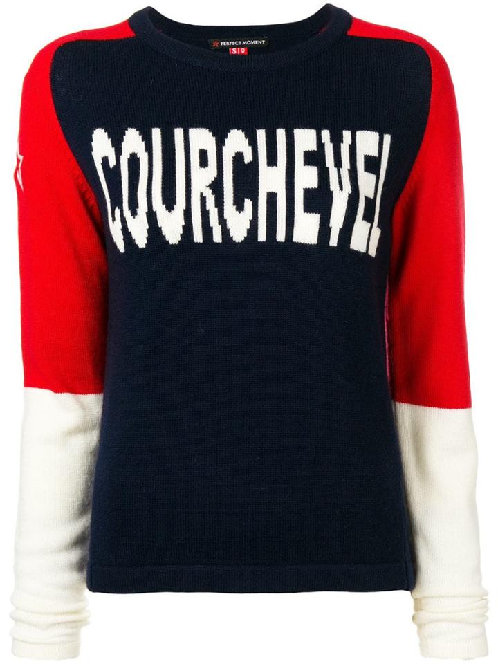 Perfect Moment Courchevel Jumper - Blue