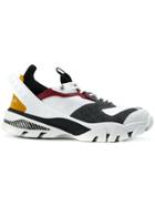 Calvin Klein 205w39nyc Contrast Panel Runners - White