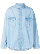 Levi's: Made & Crafted Casual Denim Shirt - Blue