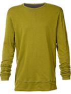 Longsleeved T-shirt, Men's, Size: 7, Green, Cotton/cashmere, Taichi Murakami