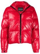 Duvetica Bellatrix Short Puffer Jacket - Red