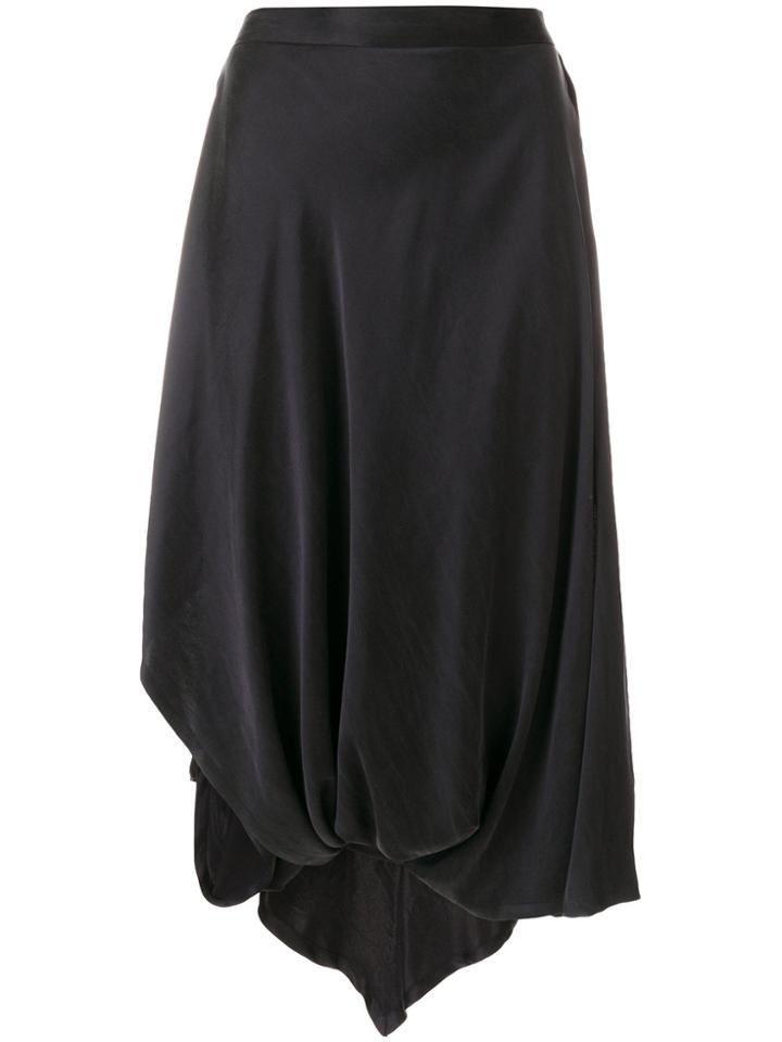 Lost & Found Ria Dunn Asymmetric Skirt - Black