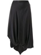 Lost & Found Ria Dunn Asymmetric Skirt - Black