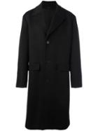 Jil Sander 'over' Coat, Men's, Size: 50, Black, Virgin Wool/cashmere/cupro/cotton