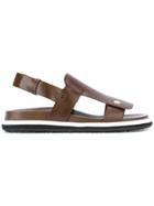 Marni Fussbett Two-band Sandals - Brown