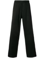 Our Legacy Elasticated Waistband Drop-crotch Trousers - Black