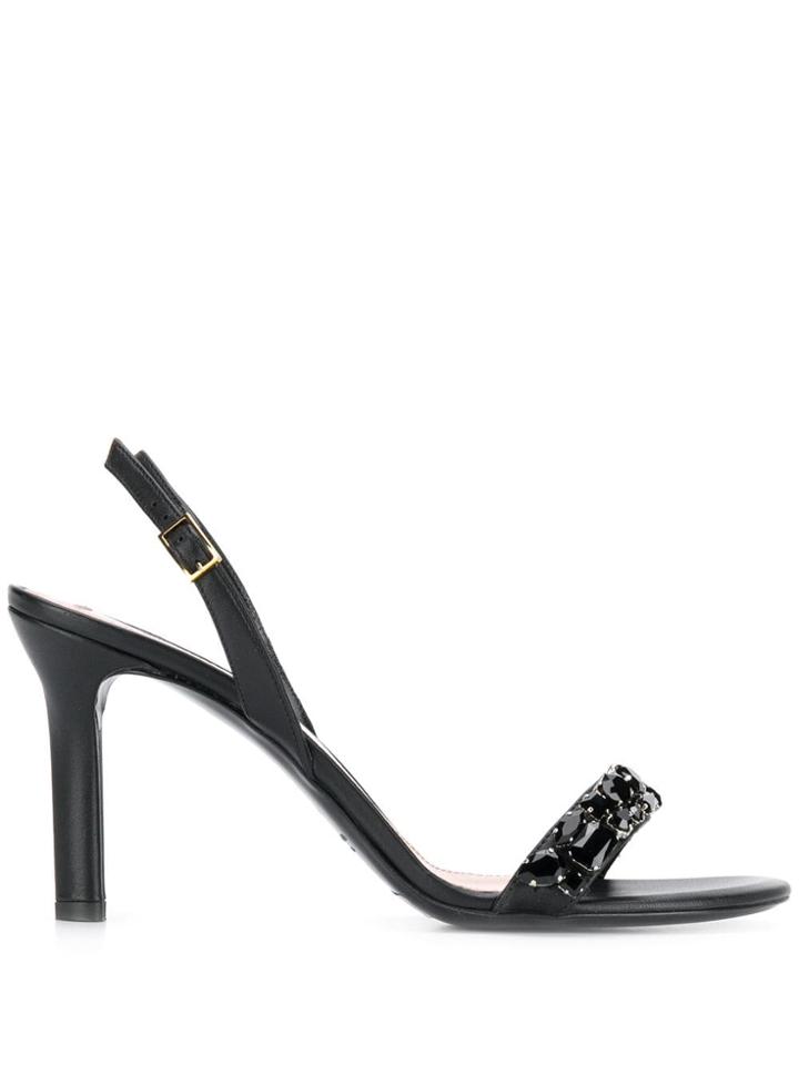 Escada Open Toe Sandals - Black