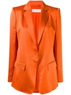 Max Mara - Valdai Blazer - Women - Silk/polyamide/acetate - 42, Yellow/orange, Silk/polyamide/acetate