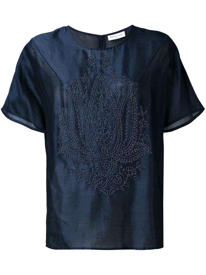 Megan Park 'pia Chanderi' Top