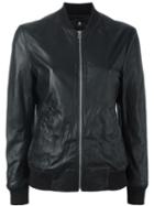 Ps By Paul Smith Zipped Jacket, Women's, Size: Medium, Black, Leather/viscose